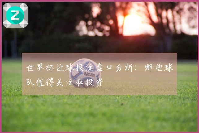 世界杯让球投注盘口分析：哪些球队值得关注和投资